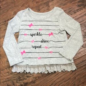 Children’s Place embellished long sleeve tee